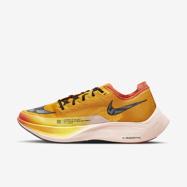 Nike ZoomX Vaporfly NEXT% 2 Ekiden Road Racing Moški Tekaški Čevlji Bela / Črna / Črna | NK140NIG