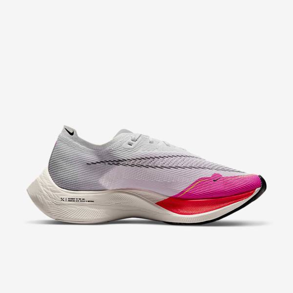 Nike ZoomX Vaporfly Next% 2 Road Racing Ženske Tekaški Čevlji Bela / Črna / Črna | NK052AVD