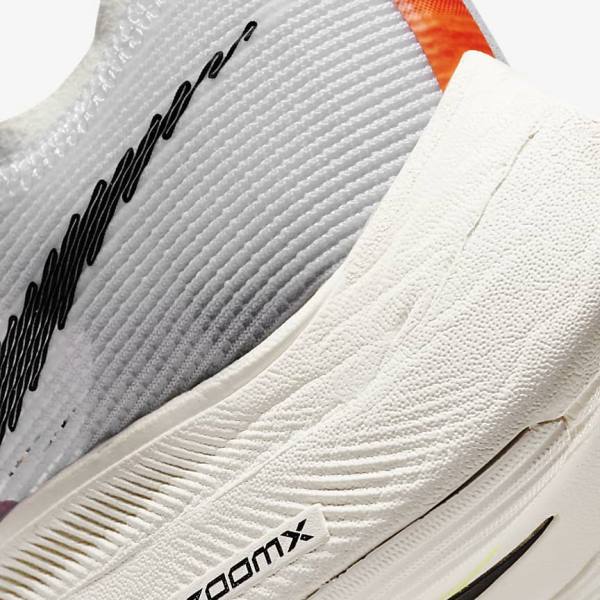 Nike ZoomX Vaporfly Next% 2 Road Racing Ženske Tekaški Čevlji Bela / Črna / Črna | NK052AVD