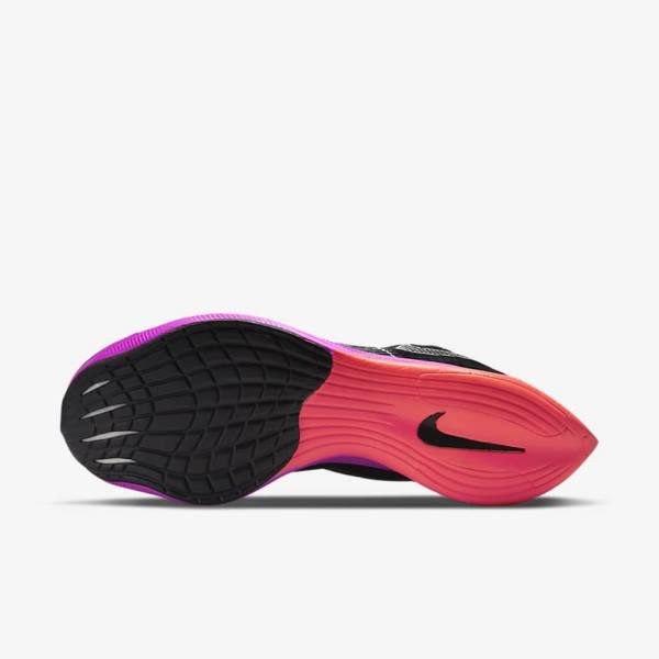 Nike ZoomX Vaporfly Next% 2 Road Racing Moški Tekaški Čevlji Črna / Vijolična / Siva / Rdeča | NK297IRY