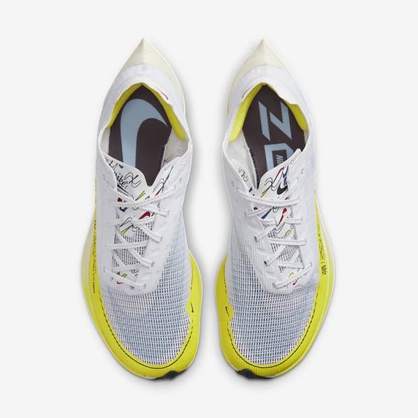 Nike ZoomX Vaporfly Next% 2 Road Racing Ženske Tekaški Čevlji Turkizna / Črna | NK479SPV