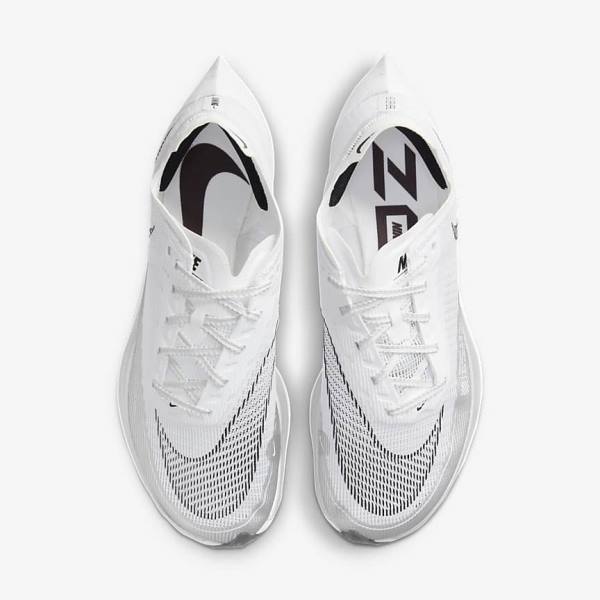 Nike ZoomX Vaporfly Next% 2 Road Racing Ženske Tekaški Čevlji Bela / Rumena / Modra | NK908ZJA