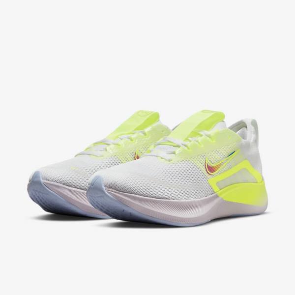 Nike Zoom Fly 4 Premium Road Ženske Tekaški Čevlji Črna / Temno Siva / Bela | NK429DMX