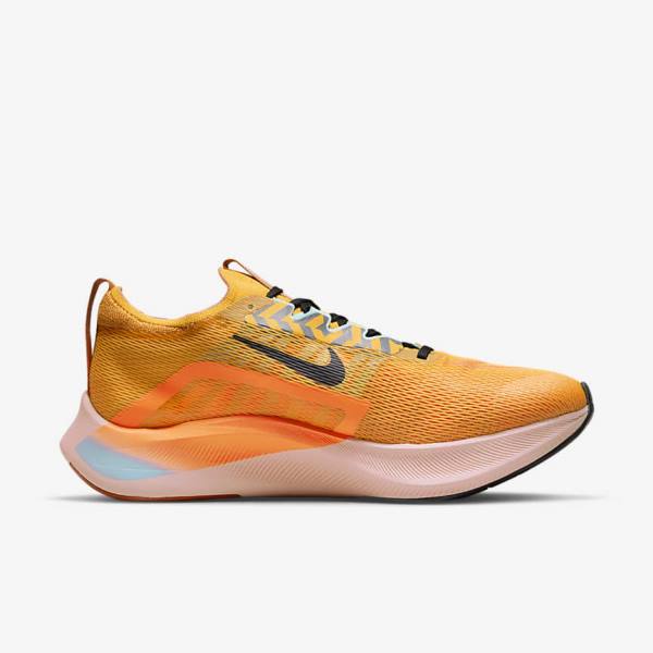 Nike Zoom Fly 4 Road Moški Tekaški Čevlji Črna / Modra / Bela | NK058WYA