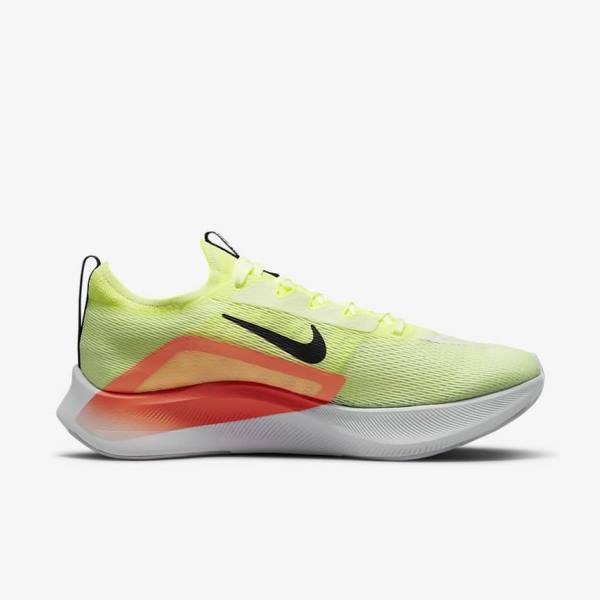 Nike Zoom Fly 4 Road Moški Tekaški Čevlji Črna / Temno Siva / Modra / Bela | NK902PZG