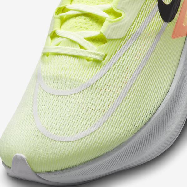 Nike Zoom Fly 4 Road Moški Tekaški Čevlji Črna / Temno Siva / Modra / Bela | NK902PZG