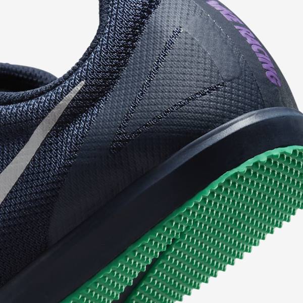 Nike Zoom Rival D 10 Athletics Distance Spikes Moški Tekaški Čevlji Obszidián | NK704CRH