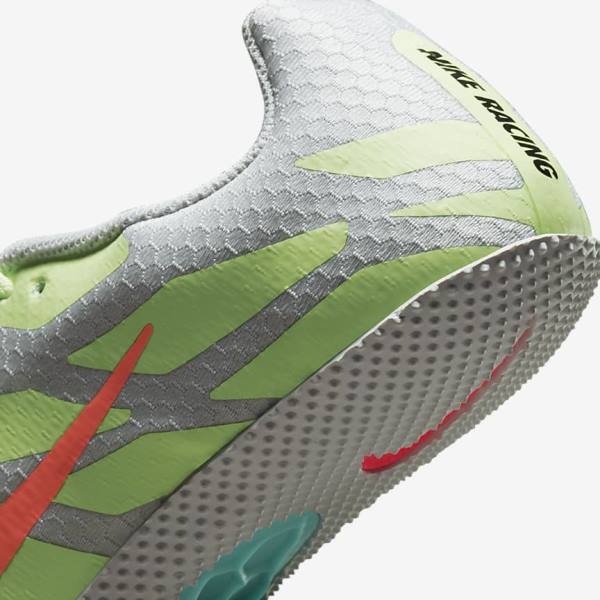 Nike Zoom Rival S 9 Athletics Sprinting Spikes Ženske Tekaški Čevlji Turkizna / Oranžna | NK843NRA