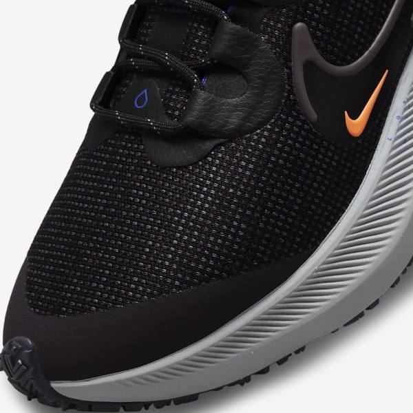 Nike Zoom Winflo 8 Shield Weatherised Road Ženske Tekaški Čevlji Črna / Oranžna / Vijolična | NK016ICZ