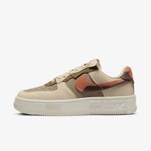 Nike Air Force 1 Fontanka Ženske Superge Bordo | NK746BTR