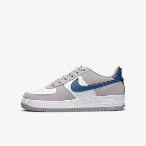 Nike Air Force 1 LV8 Older Otroci Superge Svetloba Siva / Bela / Svetloba Siva | NK506NLE