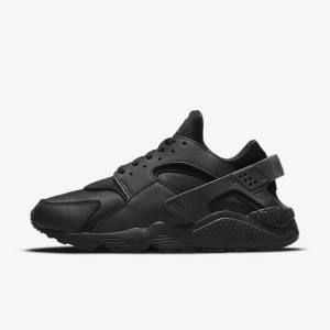 Nike Air Huarache Moški Superge Črna / Temno Siva | NK492NUB