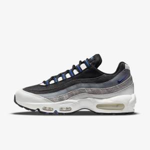 Nike Air Max 95 Moški Superge Črna / Temno Siva / Modra | NK197WDG