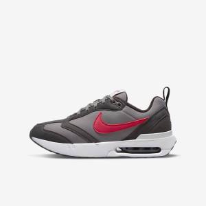 Nike Air Max Dawn Older Otroci Superge Modra Siva / Črna / Rdeča | NK398DBK