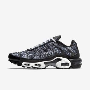 Nike Air Max Plus Moški Superge Črna / Bela / Temno Siva / Črna | NK460DFE