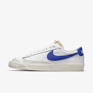 Nike Blazer Low 77 Vintage Moški Superge Kraljevsko Modra | NK820ACX