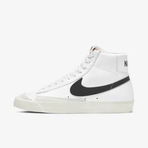 Nike Blazer Mid 77 Vintage Moški Superge Bela / Črna | NK105LEO