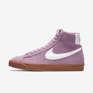 Nike Blazer Mid 77 Ženske Superge Roza / Rjav / Oranžna / Bela | NK839SPB