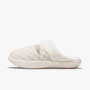 Nike Burrow SE Slipper Ženske Superge Svetloba Rjav / Bela / Siva | NK825AZP