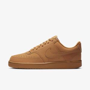 Nike Court Vision Low Moški Superge Rjav | NK912TJW