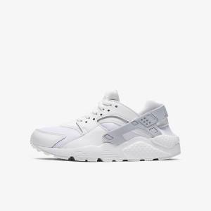 Nike Huarache Run Older Otroci Superge Platina | NK452VFK