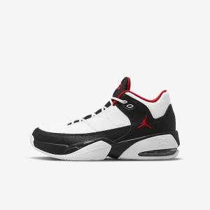 Nike Jordan Max Aura 3 Older Otroci Jordan Čevlji Bela / Črna / Rdeča | NK257XAF