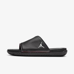 Nike Jordan Play Moški Natikači Črna / Rdeča | NK539XDA