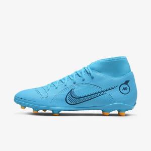 Nike Mercurial Superfly 8 Club MG Multi-Grounds Ženske Nogometni Čevlji Modra / Oranžna | NK851KDS