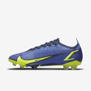 Nike Mercurial Vapor 14 Elite FG Firm-Ground Moški Nogometni Čevlji Modra | NK037BVC