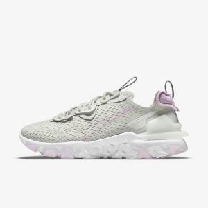 Nike React Vision Ženske Superge Svetloba Bež / Bela / Roza | NK280IAF