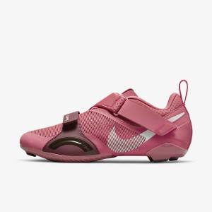 Nike SuperRep Cycle Indoor Cycling Ženske Športni Copati Roza / Kovinski / Svetloba Roza | NK836AOI