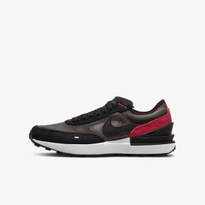 Nike Waffle One Older Otroci Superge Modra Siva / Rdeča / Črna | NK079SYR