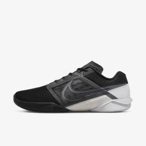 Nike Zoom Metcon Turbo 2 Moški Športni Copati Črna / Bela / Temno Siva / Kovinski Siva | NK896TBY